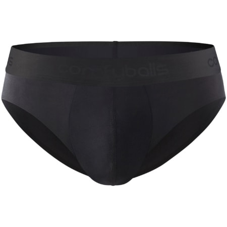 Ghost Black Cotton Brief (2-Pack)