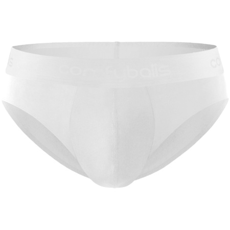 White Cotton Brief (2-pack)