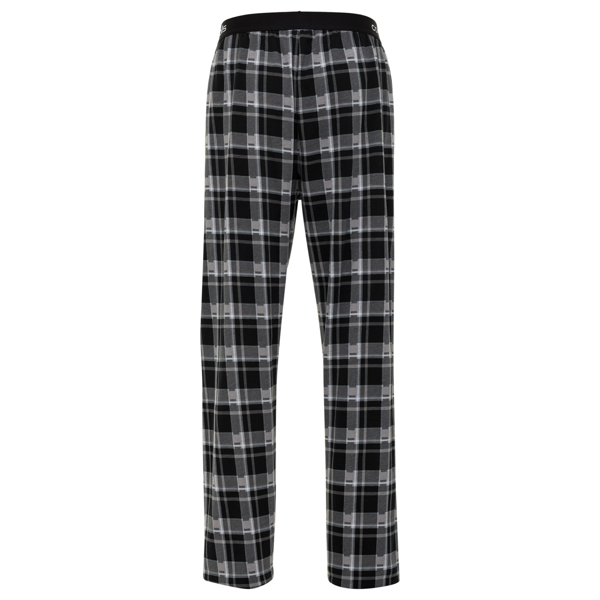 Comfy Pyjama Pants Man Black Check 