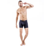 Charcoal Flame Orange Cotton