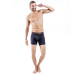 Charcoal Flame Orange Cotton