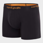 Charcoal Flame Orange Cotton