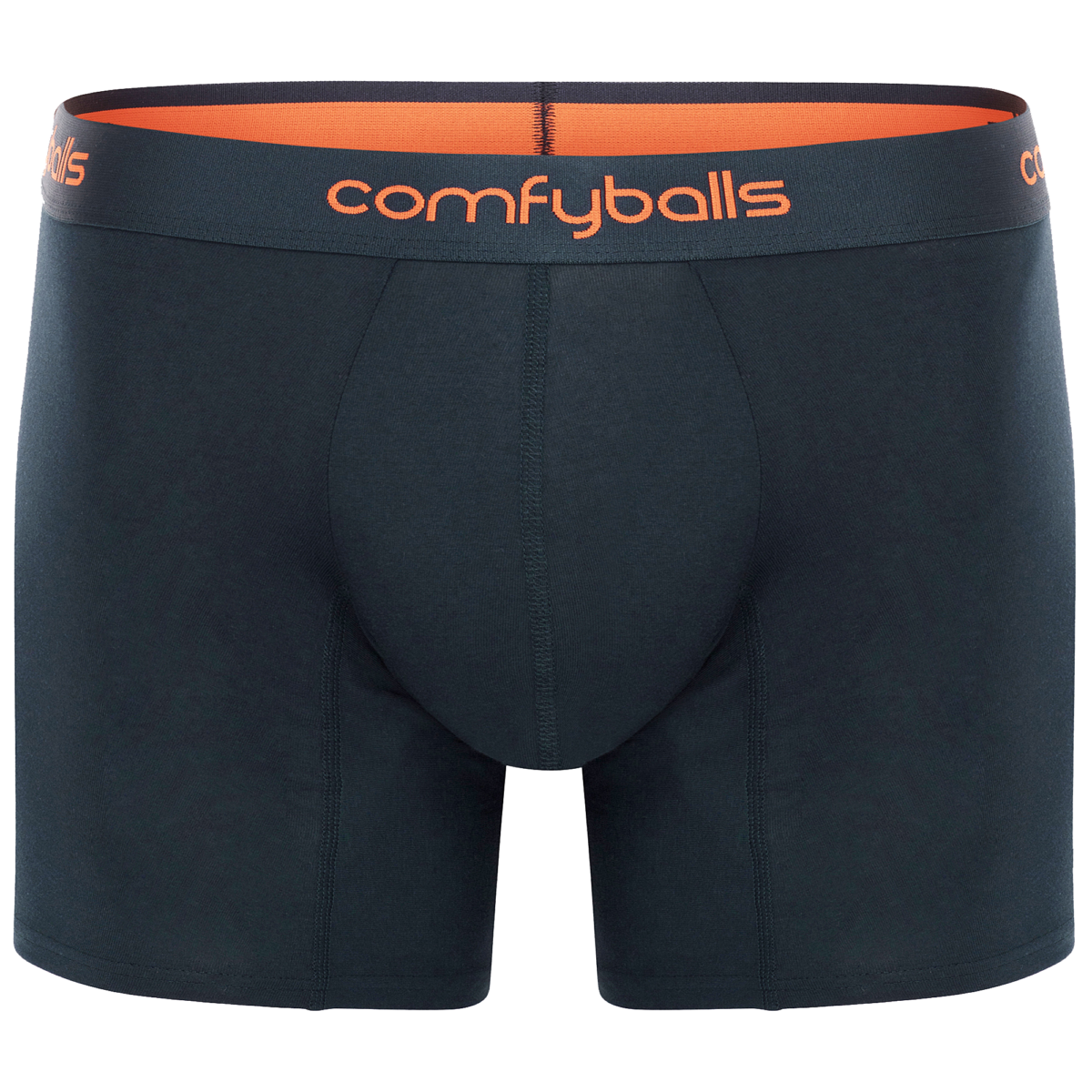 Navy Tangerine Cotton