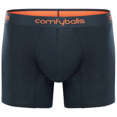 Navy Tangerine Cotton